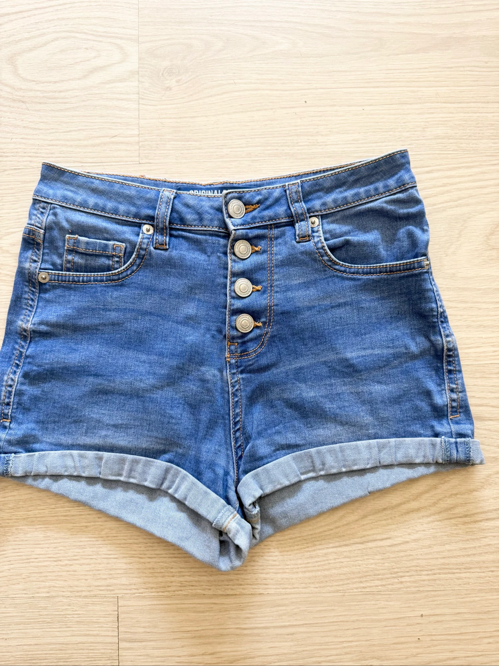 Korte blauwe jeans Jennyfer maat 34 XS – photo 2